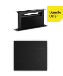 Klarstein Velaire indukciós főzőlap + Velaire főzőlap elszívó | Minimalista | 60 cm