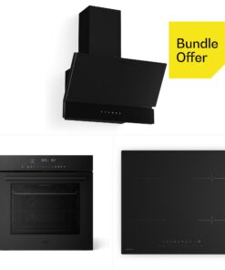 Klarstein Velaire beépített sütő + Velaire indukciós főzőlap + Velaire páraelszívó | 60 cm