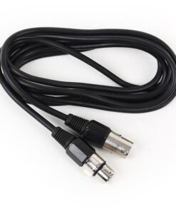 FrontStage XLR-kábel, 3m, apa - anya