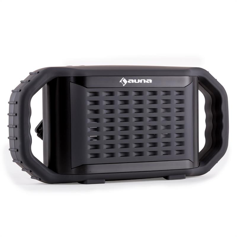 Auna Poolboy, bluetooth hangfal, fekete, USB, AUX, vízhatlan