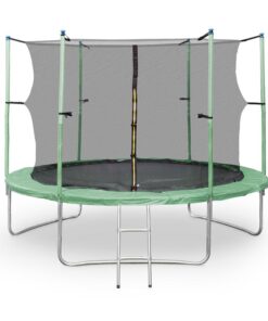 KLARFIT Rocketstart XXXL, 400 cm trambulin, biztonsági háló