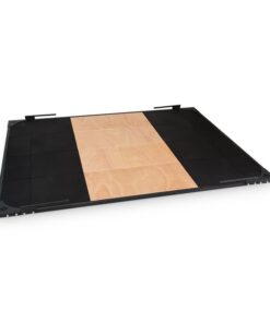 Capital Sports Smashboard, Weightlifting Platform, fekete, 2 x 2,5 m, acél, meranti rétegelt lemez