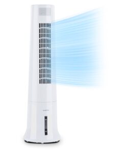 Klarstein Highrise, léghűtő, ventilátor, párásító, jégakku, 40 W, 2,5 l