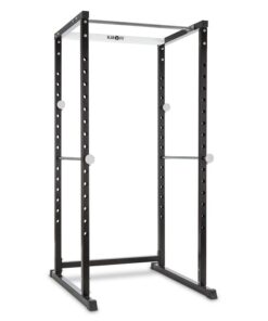 KLARFIT PR1000, edző állvány, acél, kétkezes súlyzótartó, biztonsági támaszok