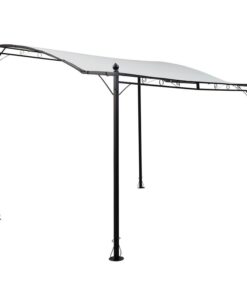 Blumfeldt Allure, pergola, árnyékoló, pavilon, 300 x 250 cm, poliészter, világos bézs