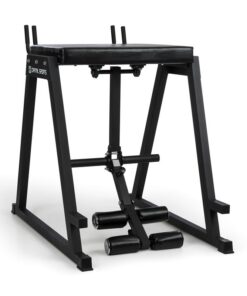 Capital Sports Rehyper, láberősítő, fordított hyper, 50 mm-es végű rudak, acél, fekete