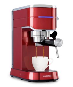 Klarstein Futura, eszpresszógép, 1450 W, 20 bar, 1,25 l, rozsdamentes acél