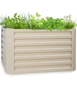 Blumfeldt Blum High Grow Straight, magaságyás, 100 x 60 x 100 cm, 600 l, acél