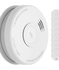 SHD by oneConcept DOF19, Füstérzékelő, műanyag, figyelmeztető jelzés: 85 dB, 9V elemmel