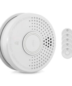SHD by oneConcept DOF39, Füstérzékelő, műanyag, figyelmeztető jelzés: 85 dB, 9V elemmel