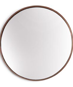 Casa Chic Fournier Fali tükör fém kerettel kerek Ø 80 cm