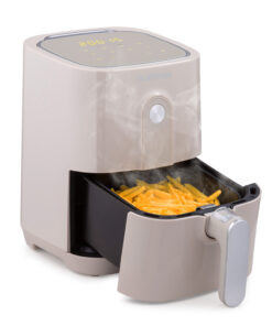 Klarstein Crisp-Pro, forrólevegős fritőz, 1400 W, 2,8 l, 8 program, időzítő, rozsdamentes acél