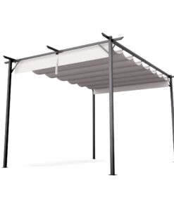 Blumfeldt Pantheon Robust, pergola, 3 x 4 m, időjárásálló porszórt acél