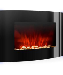 Klarstein Lausanne, elektromos kandalló, 1000/2000 W, LED, távirányító