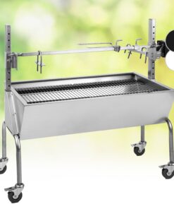 OneConcept Sauenland, elektromos malacsütő grill, forgó nyárs