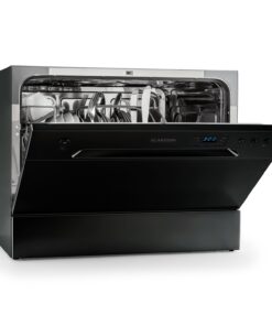 Klarstein Amazonia 6, mosogatógép, 1380 W, 6 teríték, F energiahatékonysági osztály, 49 dB, nyomógombos vezérlés