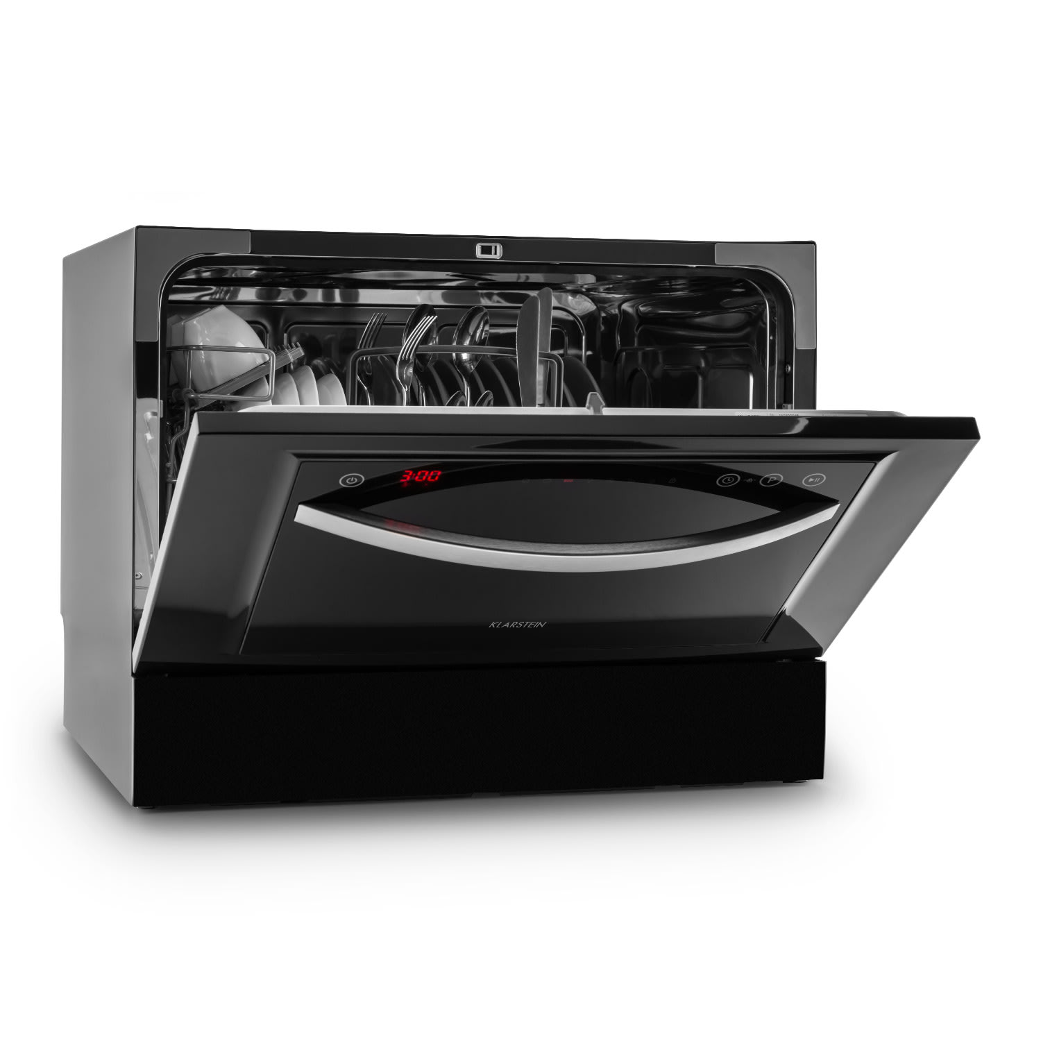 Klarstein Amazonia 6 Luminance, mosogatógép, 1380 W, 6 teríték, F energiahatékonysági osztály