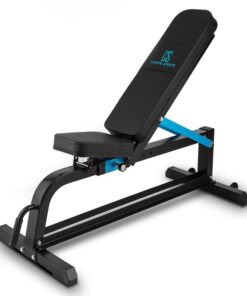 Capital Sports Ad Just, állítható pad, 300 kg-ig, acél, fekete