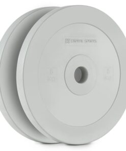Capital Sports Methoder, tárcsasúlyok, gumi, pár, 2,5 kg, szürke