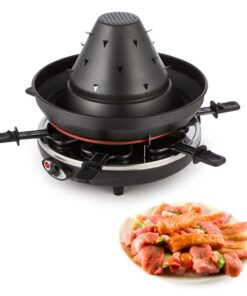 Klarstein Taste Volcano, raclette grill, 1500 W, tatár grill, 8 személy