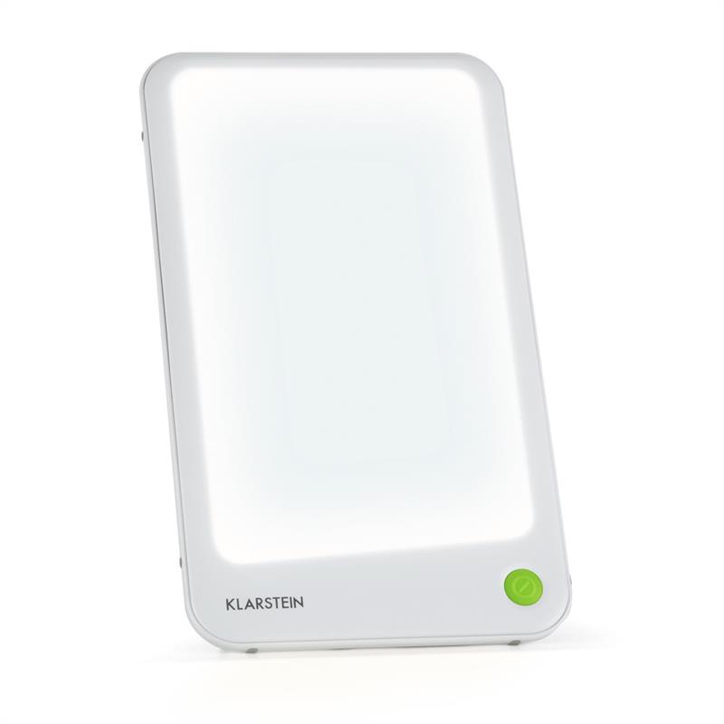 Klarstein Summershine Slim teljes spektrumú lámpa, nappali fényű lámpa, LED, 10.000 lux, fehér