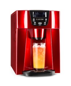 Klarstein Ice Volcano 2G, jégkocka készítő, 12 kg/24 h, jékockagyártó, LED, piros