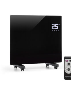 Klarstein Bornholm Single, konvektor, 1000 W, termosztát, időzítő, fekete