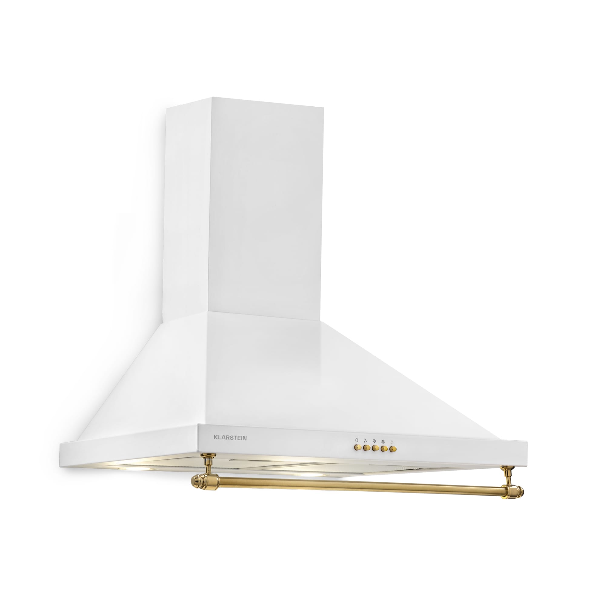Klarstein Montblanc 60, páraelszívó, 610 m³/ó, 165 W, 2 x 1,5 W LED, díszléc