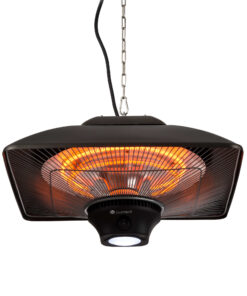 Blumfeldt Heat Square, infravörös hősugárzó, 1000 / 2000 W, szén fűtőtest, IP34, LED