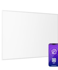 Klarstein Wonderwall 600 Smart, infravörös hősugárzó, 60 x 100 cm, 600 W, heti időzítő, IP24, fehér
