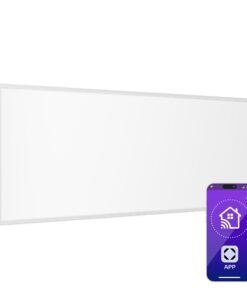 Klarstein Wonderwall 300 Smart, infravörös hősugárzó, 30 x 100 cm, 300 W, heti időzítő, IP24, fehér