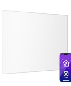 Klarstein Wonderwall 960 Smart, infravörös hősugárzó, 80 x 120 cm, 960 W, heti időzítő, IP24, fehér