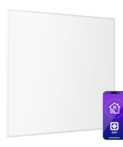 Klarstein Wonderwall 1200 Smart, infravörös hősugárzó, 100 x 120 cm, 1200 W, heti időzítő, IP24, fehér