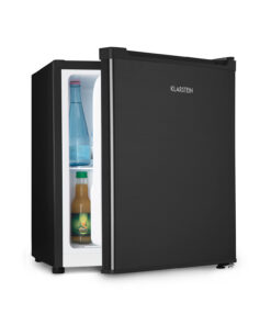 Klarstein Snoopy Eco, mini hűtőszekrény, fagyasztórekesz, 41 liter, F energiahatékonysági osztály, 39 dB, fekete