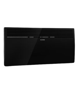 Klarstein Hot Spot Slimcurve, konvektor, fűtőtest,  80 x 40 cm, 40 m², 2000 W, 5 - 40 °C, IP24, fekete