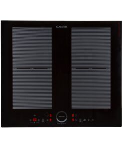 Klarstein Delicatessa 60, beépített indukciós főzőlap, 7000 W, 4 zóna, üvegkerámia, fekete