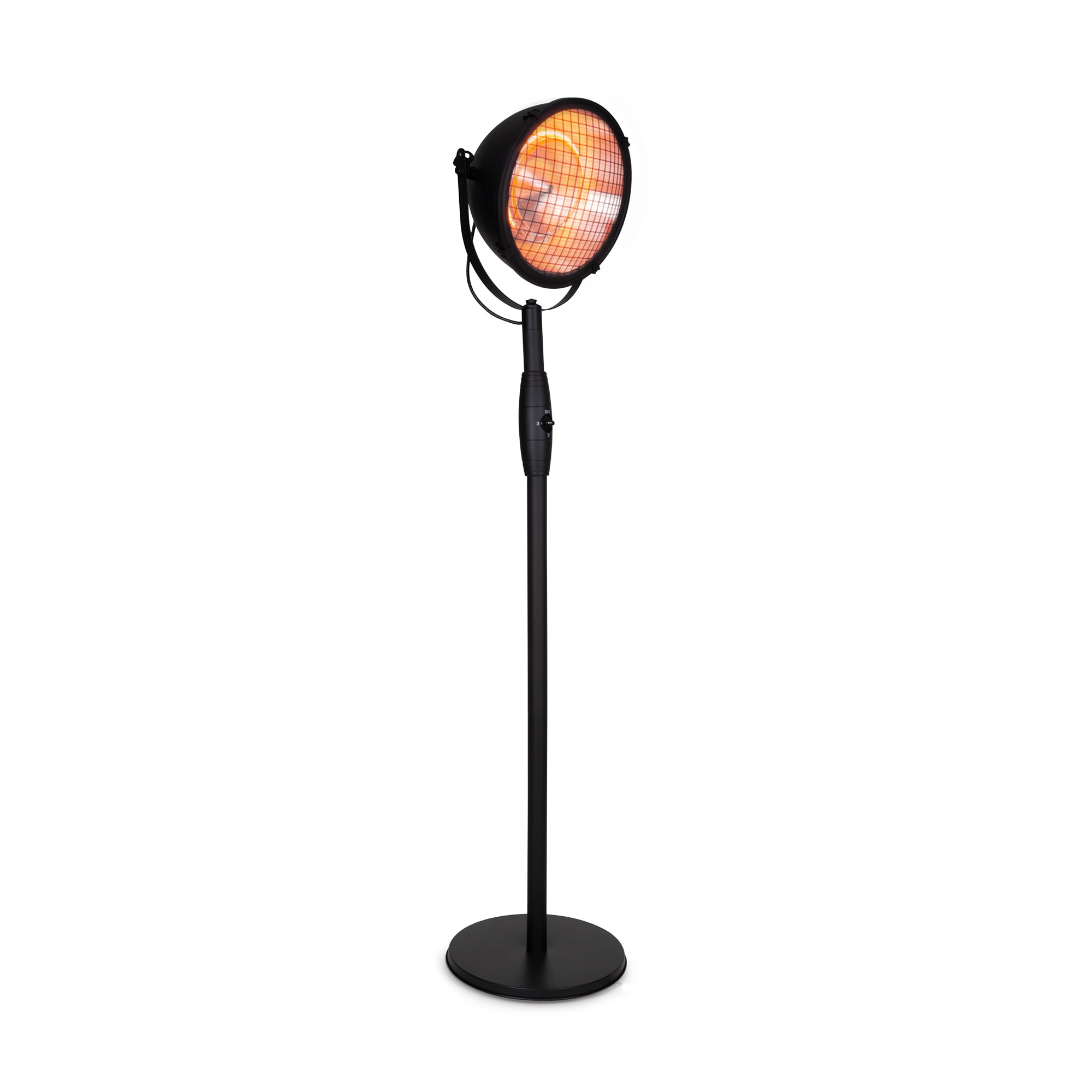 Blumfeldt Heatspot, terasz hősugárzó, 900/1200/2100 W, IR ComfortHeat, fekete