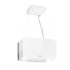 Klarstein Kronleuchter L, mennyezeti páraelszívó, 60 cm, 590 m³/ó, LED, érintőképernyős, fehér