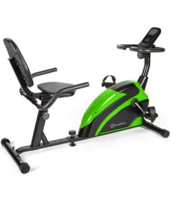 KLARFIT Relaxbike 6.0 SE, fekvő ergométer, fekvő szobabicikli, 12 kg, mágneses ellenállás, 100 kg-ig