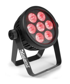 Beamz Professional BAC500 Aluminium, ProPar, 7 x 14W 1 LED diódában, RGBA-UV-CW/WW, fekete