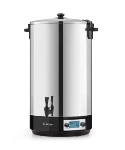 Klarstein KonfiStar 60, befőzőautomata, italadagoló, 60 l, 2500 W, 100 °C, 180 perc, digitális
