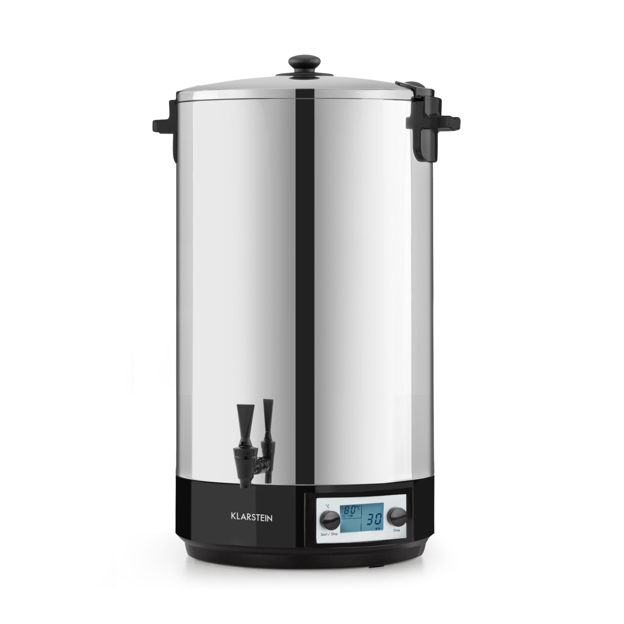 Klarstein KonfiStar 60, befőzőautomata, italadagoló, 60 l, 2500 W, 100 °C, 180 perc, digitális