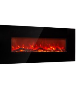 Klarstein Lausanne Long, elektromos kandalló, 1600 W, 2 fűtési fokozat, 128 cm