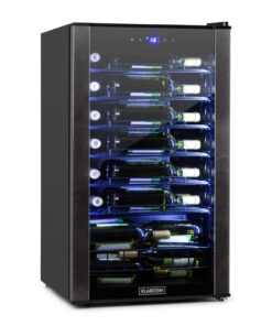 Klarstein Vinomatica, borhűtő, 95 liter, érintésvezérlés, 85 W, 4-18°C, fekete