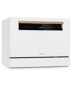 Klarstein Lagoona, mosogatógép, 1380 W, 6,5L, 6 teríték, F energiahatékonysági osztály, fehér