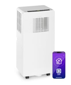 Klarstein Ice Block Ecosmart 7, mobil klíma, 3 az 1-ben, 7000 BTU, alkalmazásvezérlés, fehér