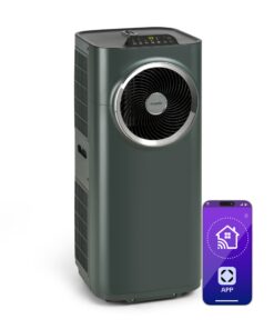 Klarstein Kraftwerk Smart 12K, mobil klíma, 12 000 BTU, irányítás alkalmazás által, antracit