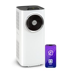 Klarstein Kraftwerk Smart10K, mobil klíma, 3 az 1-ben, 10 000 BTU, irányítás alkalmazás által, fehér