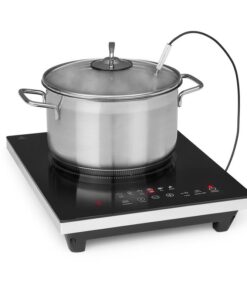 Klarstein Cook n Roll, indukciós főzőlap, 2000 W, 3 órás időzítő, 10 fokozat, fekete
