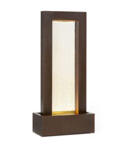 Blumfeldt Skyriver, kerti szökőkút, szobaszökőkút, bentre és kintre is, LED, 10 m kábel